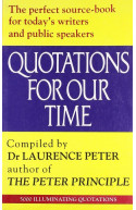 Quotations For Our Time