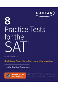 8 Practice Tests for the SAT: 1,200+ SAT Practice Questions 